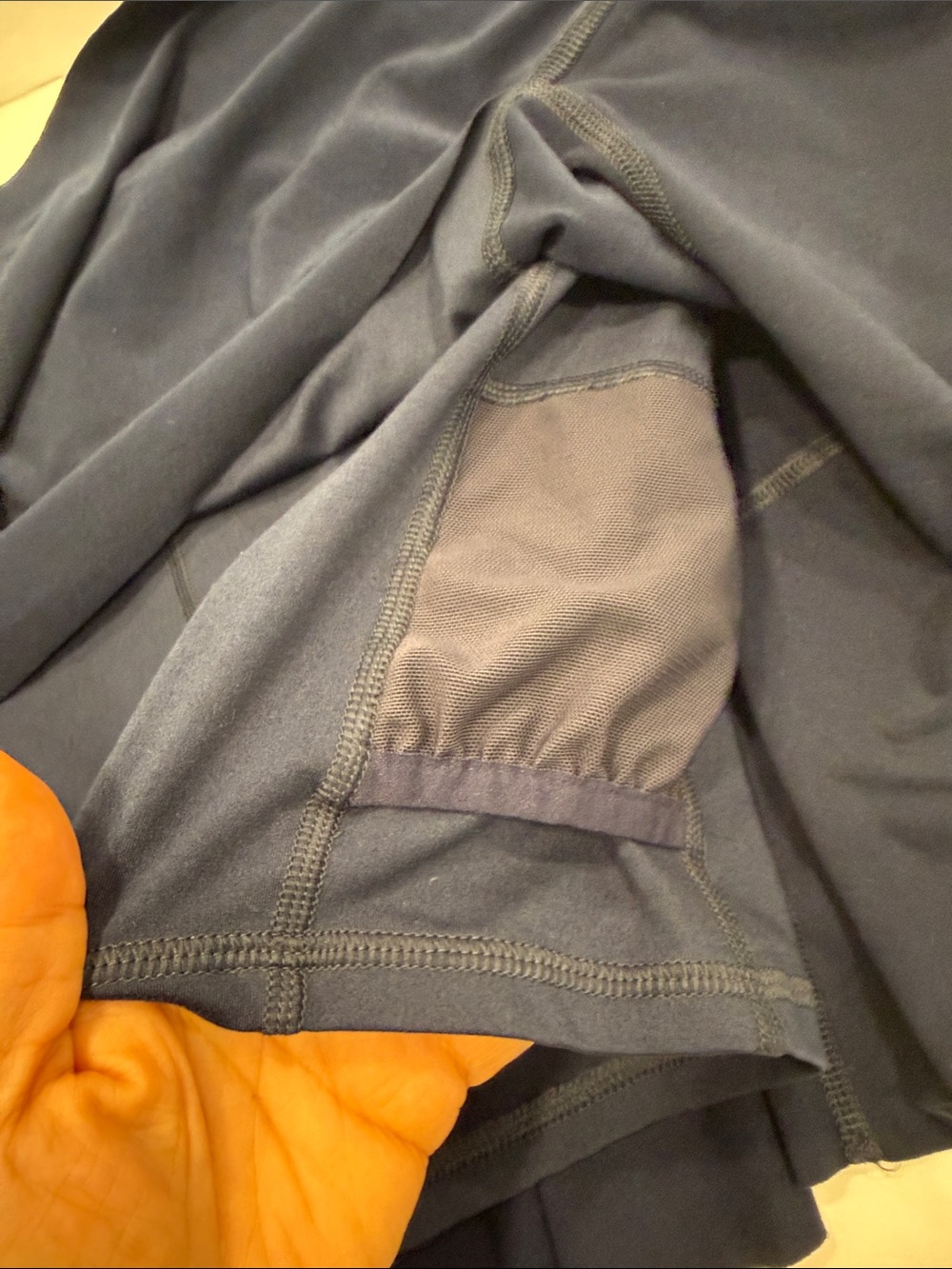 FP Movement by Free People Pleats and thank you regulation skort midnight blue L - Picture 9 of 10